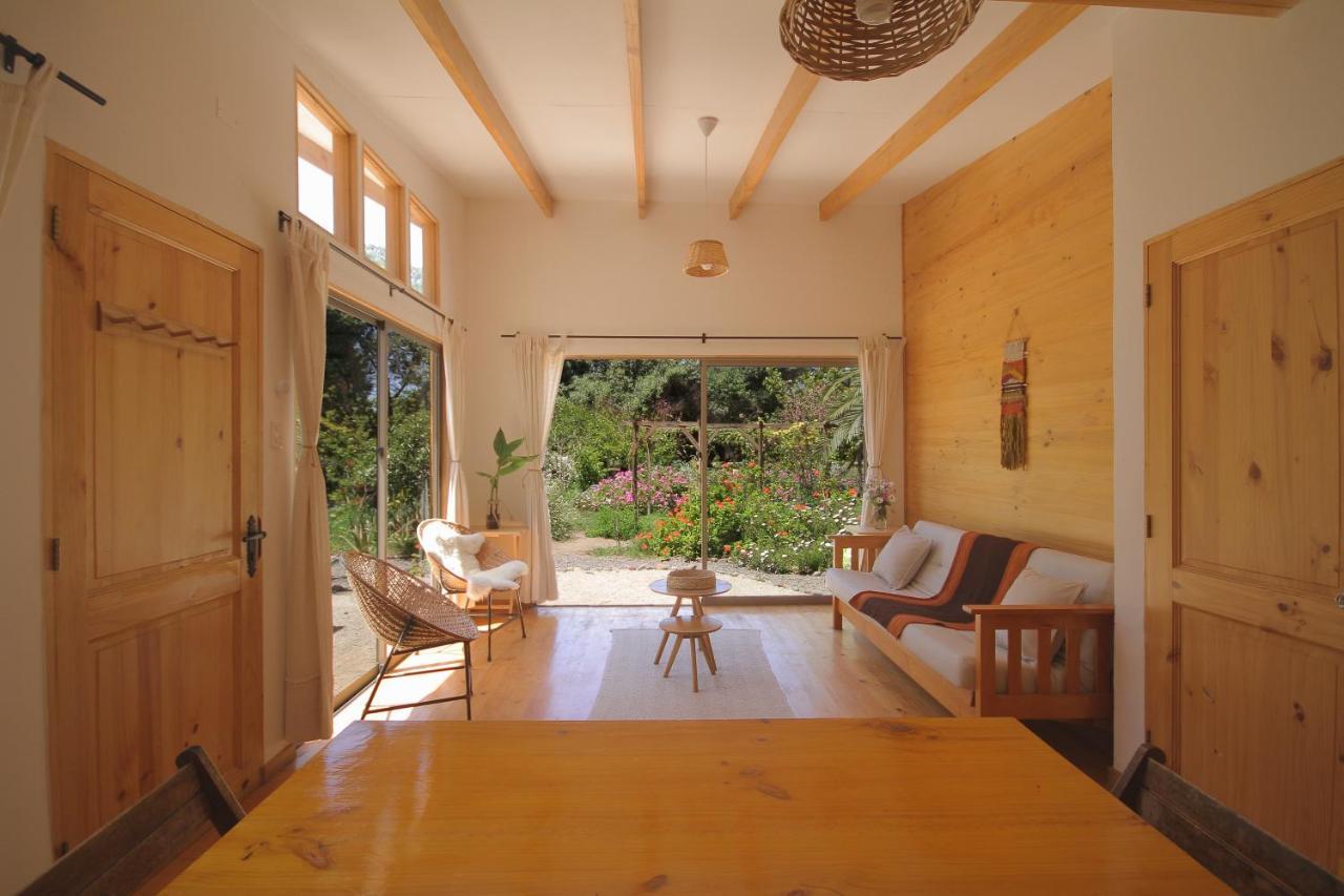 Cabanas En La Naturaleza A Pasos De La Playa 拉塞雷纳 外观 照片