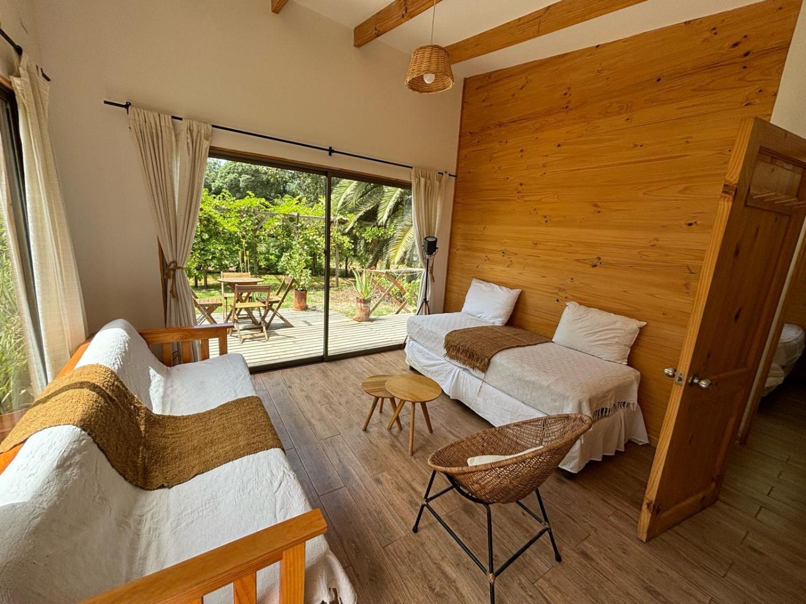 Cabanas En La Naturaleza A Pasos De La Playa 拉塞雷纳 外观 照片